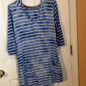 Quarter sleeve cover up/dress